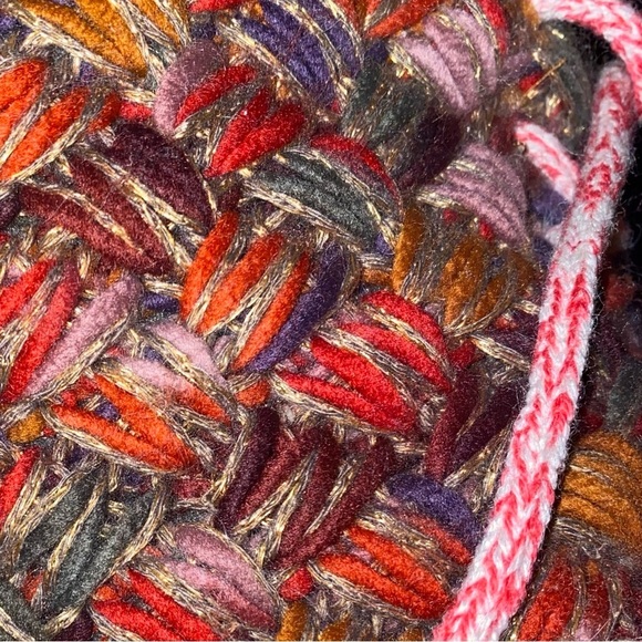 NWT Mad Love Women's Bootie Slippers
Fuzzy Yarn Knit Jewel Tones - Picture 12 of 16